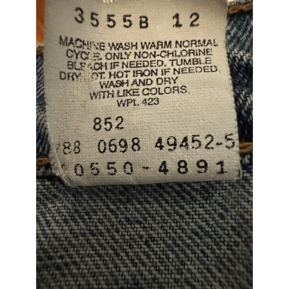 Levis vintage 550